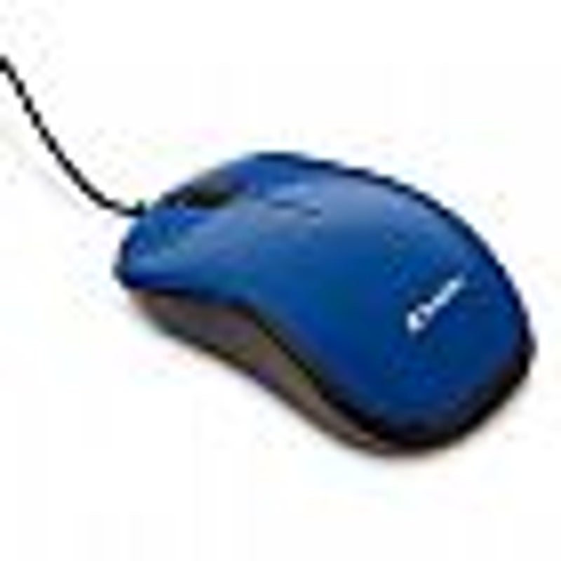Verbatim Silent Corded Optical Mouse â€“ Blue